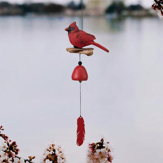 Cardinal Bird Wind Chime