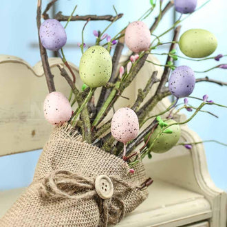 Easter Egg Decorative Twig
