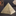 Cendrier en forme de pyramide