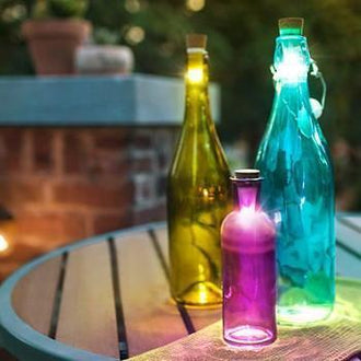 USB OplaadBare LED Bottle Cork-zet uw flessen in kunst!