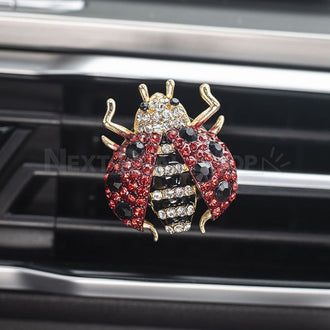 Bling Ladybug Car Air Freshener
