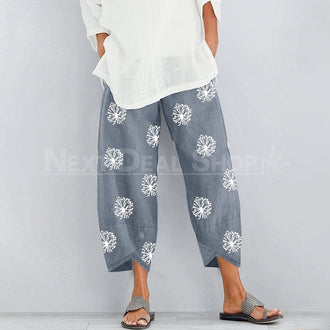 Dandelion Print Comfy Pants